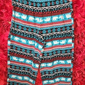 Youth Patterned Pajama Pants Size 12